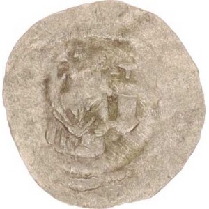 Václav (1191-1192), Denár C - 644; Fiala XIX-1/1749; PV 15; VP 230 (známo 25