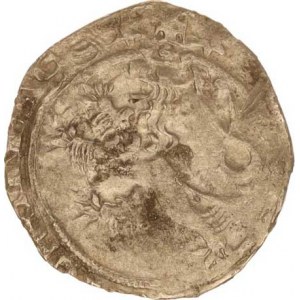 Jan Lucemburský (1310-1346), Pražský groš 2,361 g 24 mm, okrájený, tém.
