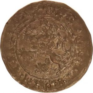 Jiří z Poděbrad (1460-1471), Pražský groš 2,768 g, dvojráz