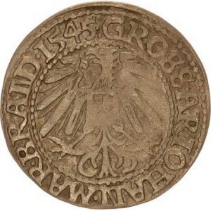 Krosno, Jan Kostrzynski (1535-1571), Groš 1545 Kop. VIII/4/2 R