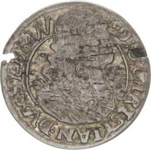 Lehnice-Břeh, Christian (1639-1672), 1 kr. 1669 CB, Volava Sa 445 var.: v opisu DVX (místo DUX)