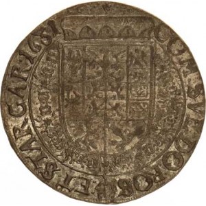 Valdštejn, Albrecht (1583-1634), Tolar 1631 - Sn odražek stará ražba 21,74 g, tém.