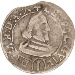 Olomouc, Leopold Vilém (1637-1662), 1 kr. 1654 S-V 111 B - za mincm. zn. křížek ! / A - za nezkrác