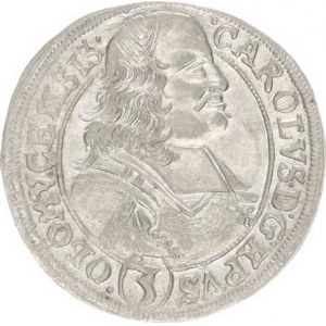Olomouc, Karel II. Liechtenstein (1664-1695), 3 kr. 1695 SAS SV 332 H1/H1