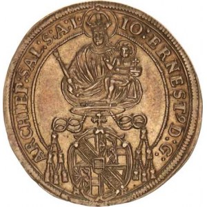 Salzburg - arcib., Johann Ernest (1687-1709), 1/4 Tolar 1695 R Probst 1832; Zot. 2197; KM 282