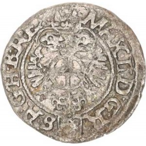 Maxmilian II. (1564-1576), 1 kr. 1571, Praha-Harder R opis: ARC - DV.A - DV.B - MAM