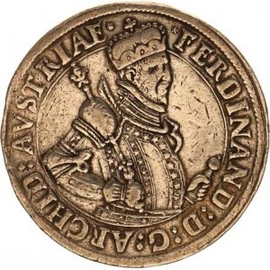 Ferdinand - arcivévoda (1565-1595), 2 Tolar tlustý b.l., Tyroly, Hall 57,42 g (4,84 výška stř.)