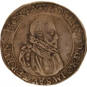 Rudolf II. (1576-1612), Tolar 1596 KB R jako Husz. 1030, malá hlava, velká mez