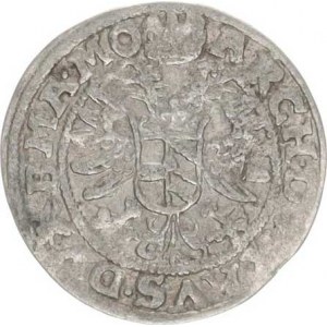 Rudolf II. (1576-1612), Bílý groš b.l., Č.Budějovice-Schönfeld MKČ 442 var.: tečka pře