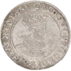 Fridrich Falcký (1619-1620), 24 kr. 1620 CC, Opava-Cantor MKČ 689 R, nedor.