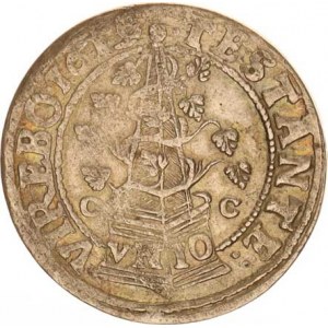 Moravské stavy (1619-1621), 24 kr. 1619 CC, Olomouc-Cantor MKČ 615 var.: paprsky mezi peří