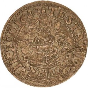 Moravské stavy (1619-1621), 12 kr. 1620 BZ, Olomouc-Zwirner MKČ 622 var.: MORAV. 4,235 g