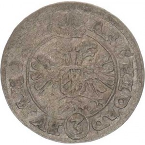 Ferdinand II. (1619-1637), mince kiprová, 3 kr. 1622 b.zn., Olomouc RR MKČ 906; typ Rumpl č. 37;