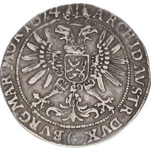 Ferdinand II. (1619-1637), 1/2 Tolar 1624, Praha-Suttner jako MKČ 751 opis: MAR.MOR.