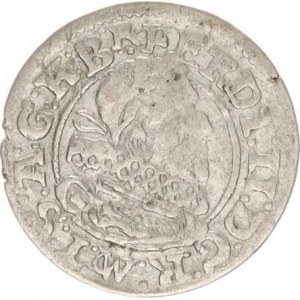 Ferdinand II. (1619-1637), 3 kr. 1625 CW, Brno-Wohnsiedler var.: datace 625 jako MKČ 885, a