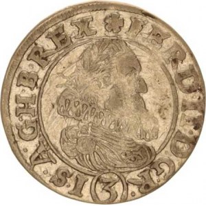 Ferdinand II. (1619-1637), 3 kr. 1626 HR, Vratislav-Riedel jako MKČ 1011 datace: . 626