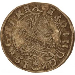 Ferdinand II. (1619-1637), 3 kr. 1629, Praha-Hübmer, tém.