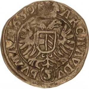 Ferdinand II. (1619-1637), 3 kr. 1630, Praha-Hübmer MKČ 760