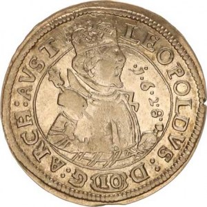 Leopold - arcivévoda (1619-1632), 10 kr. 1628, Tyroly Hall 4,035 g, mělčí ražba, jinak