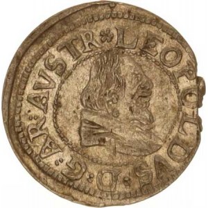 Leopold - arcivévoda (1619-1632), 3 kr. b.l., Tyroly Hall - po odložení duch.hodnosti var.: AR:AVS
