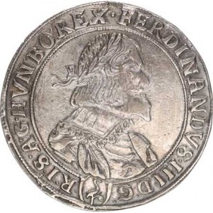 Ferdinand III. (1637-1657), Tolar 1646, Vídeň, Stadler Her. 379 28,577 g