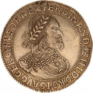 Ferdinand III. (1637-1657), Tolar 1658 KvB - Kremnica Husz. 1244 R 28,588 g