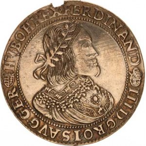 Ferdinand III. (1637-1657), Tolar 1659 KvB - Kremnica (posmrtná ražba) Husz. 1244 R