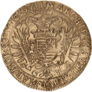 Ferdinand III. (1637-1657), Tolar 1659 KvB - Kremnica (posmrtná ražba) Husz. 1244 R