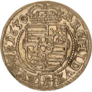 Ferdinand III. (1637-1657), 3 kr. 1630 PH, Kladsko-Hema MKČ -, minc. zn. i nominál ve štítu