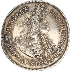 Leopold I. (1657-1705), Tolar 1691 KB Husz. 1372 R 28,498 g, neznat. st.