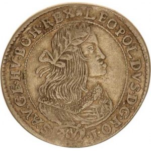 Leopold I. (1657-1705), XV kr. 1661 KB - PATRONA Hol.61.2,3