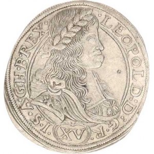 Leopold I. (1657-1705), XV kr. 1664 FBL, Kladsko-de Lisola RR Holl. 64,1.2