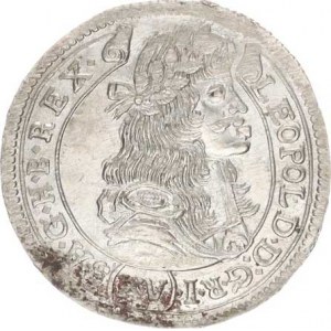 Leopold I. (1657-1705), XV kr. 1682 KB Hol. 82.1,1, mír. ox.