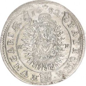 Leopold I. (1657-1705), XV kr. 1682 KB Hol. 82.1,1, mír. ox.