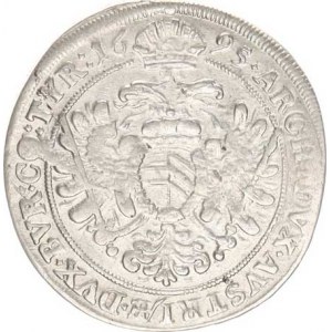 Leopold I. (1657-1705), XV kr. 1695 b.zn. Vídeň Hol.95.1.1a var.: za S pouze jedna