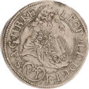 Leopold I. (1657-1705), VI kr. 1693 NB - PO, Nagybánya typ S. IMMACVLATA Husz. -, jak