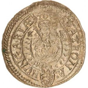 Leopold I. (1657-1705), 3 kr. 1662 KB Hal.388 var.: před a za dataci tečka, nad ní k