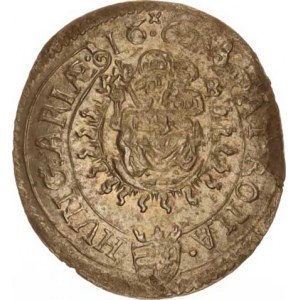 Leopold I. (1657-1705), 3 kr. 1662 KB Husz. 1464, Hal.388 var.: datace rozdělena t