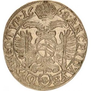 Leopold I. (1657-1705), 3 kr. 1668, Vídeň-Faber