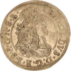 Leopold I. (1657-1705), 3 kr. 1671, Tyroly, Hall, nedor.