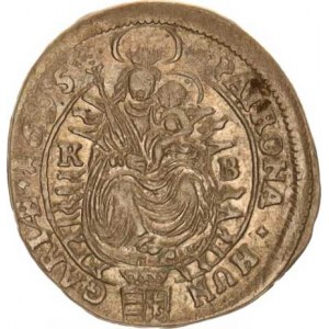 Leopold I. (1657-1705), 3 kr. 1695 KB Husz. -, malé poprsí a markantně velká 3,