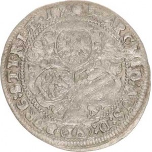 Leopold I. (1657-1705), 3 kr. 1705 IA, Štýrsko,Graz-Aigmann