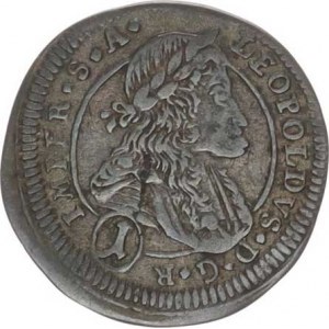 Leopold I. (1657-1705), 1 kr. 1705, K.Hora-Wohnsiedler jako MKČ 1472, ale IMPER.S.A.