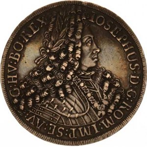Josef I. (1705-1711), Tolar 1707 Tyroly, Hall 28,762 g pěkná patina