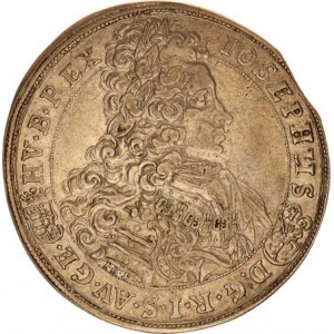 Josef I. (1705-1711), Tolar 1708 CH CSH/IGS, Bratislava-Hunger - přeražba z r. 1707