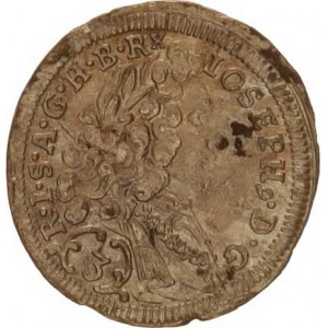 Josef I. (1705-1711), 3 kr. 1710 zn. hvězda, Mnichov
