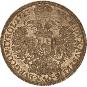 Karel VI. (1711-1740), Tolar 1713 b.zn., Vídeň R 28,362 g