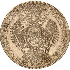 Karel VI. (1711-1740), Tolar 1718 b.zn., Tyroly-Hall Herinek 337 28,825 g