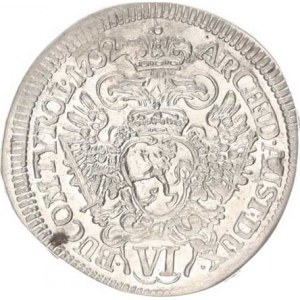 Karel VI. (1711-1740), VI kr. 1732, Praha-Scharff