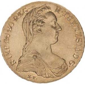 Marie Terezie (1740-1780), Tolar 1780 SF, Günzburg - novoražba 28,161 g